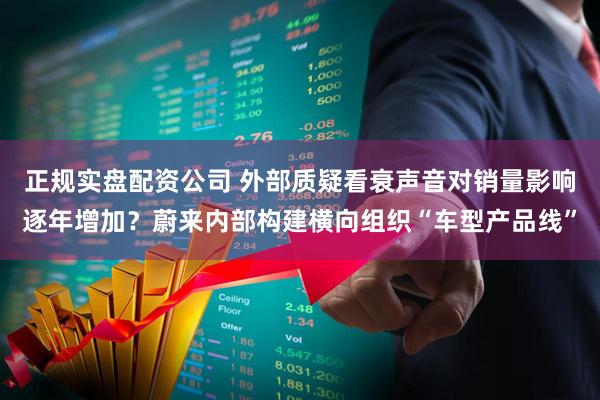 正规实盘配资公司 外部质疑看衰声音对销量影响逐年增加？蔚来内部构建横向组织“车型产品线”