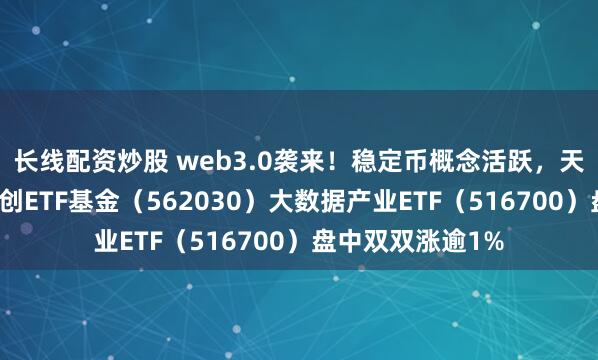 长线配资炒股 web3.0袭来！稳定币概念活跃，天阳科技触板，信创ETF基金（562030）大数据产业ETF（516700）盘中双双涨逾1%