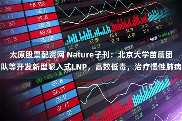 太原股票配资网 Nature子刊：北京大学苗蕾团队等开发新型吸入式LNP，高效低毒，治疗慢性肺病